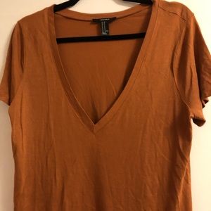 FOREVER 21 Womens VNeck  TShirt Size Medium
